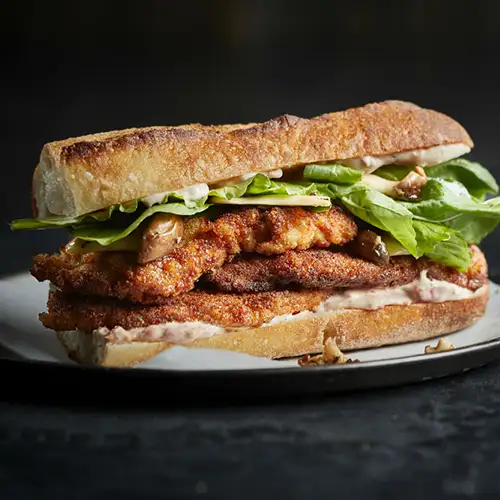 Sandwich escalope