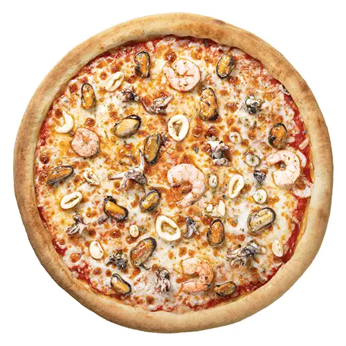 Pizza fruits de mer