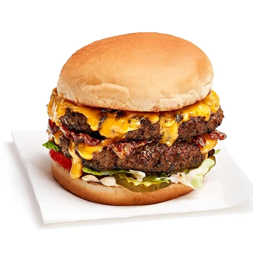 Double cheeseburger